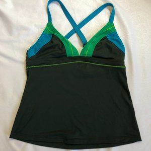 Prana Women's Colorblock Atla Tankini Top